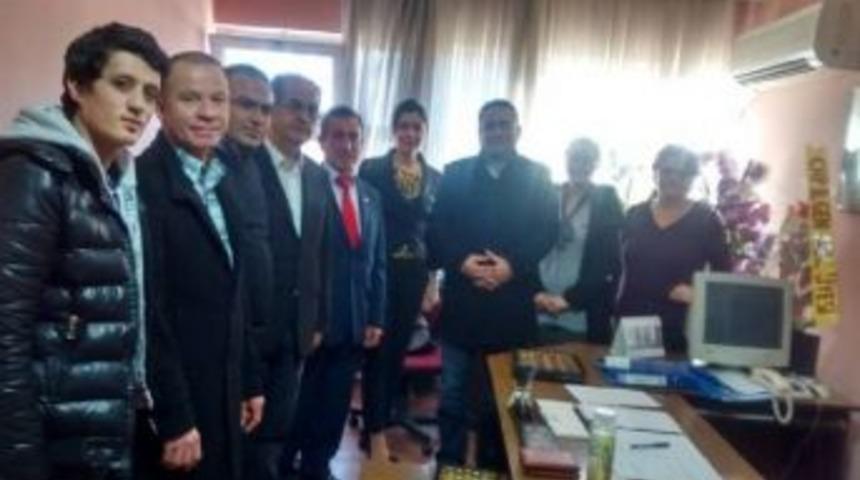 Kent Konseyi&rsquo;nden Muhtarlar Derneği&rsquo;ne Ziyaret