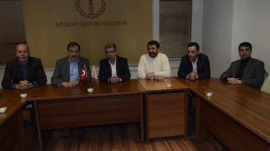 Başkan Bulutlar, M&uuml;siad&rsquo;ı Ziyaret Etti