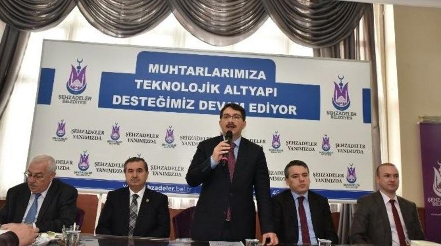 Şehzadeler ’den Muhtarlara Teknolojik Destek