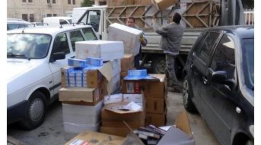 Mersin&rsquo;de 81 Bin 500 Paket Ka&ccedil;ak Sigara Ele Ge&ccedil;irildi