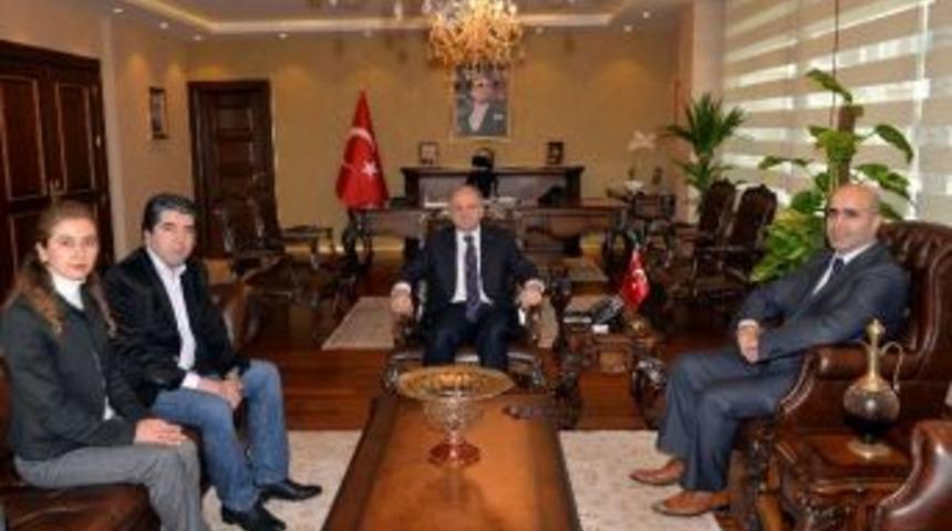 İha Ekibinden Vali &Ccedil;akacak&rsquo;a Ziyaret