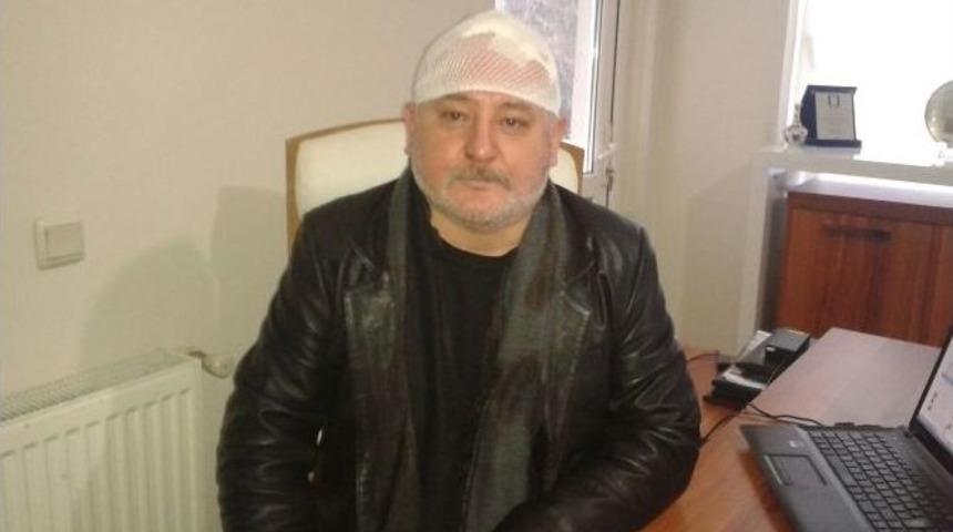 Gazeteciyi Copla Döven Saldırganlar Kamerada