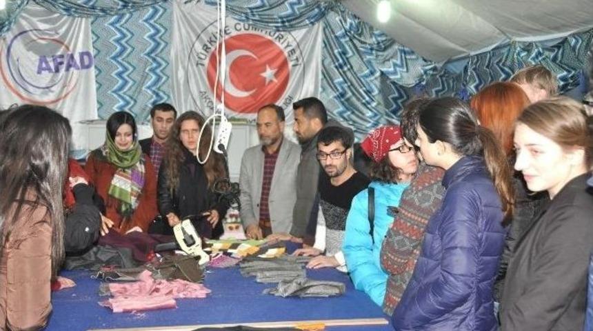 S&uuml;leyman Şah &Ccedil;adır Kente Ziyeret&ccedil;i Akını