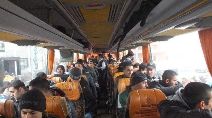 Malazgirt&rsquo;te Asker Uğurlaması