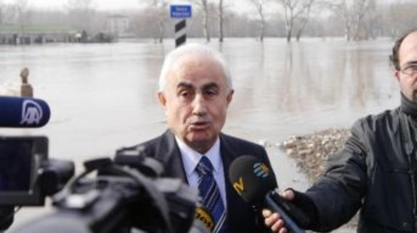 Edirne Valisi Şahin: "su Seviyesinin D&uuml;şmesi Sevindirici"