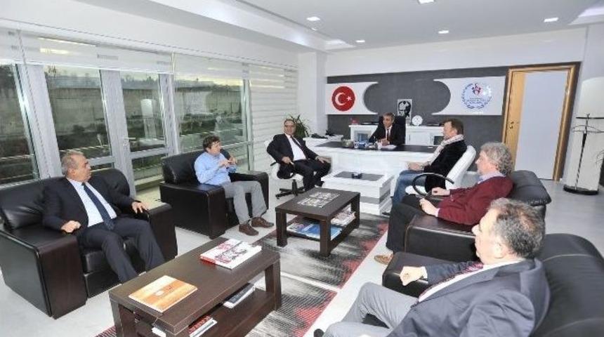 Okul Sporları Federasyonu Heyeti Trabzon&rsquo;da