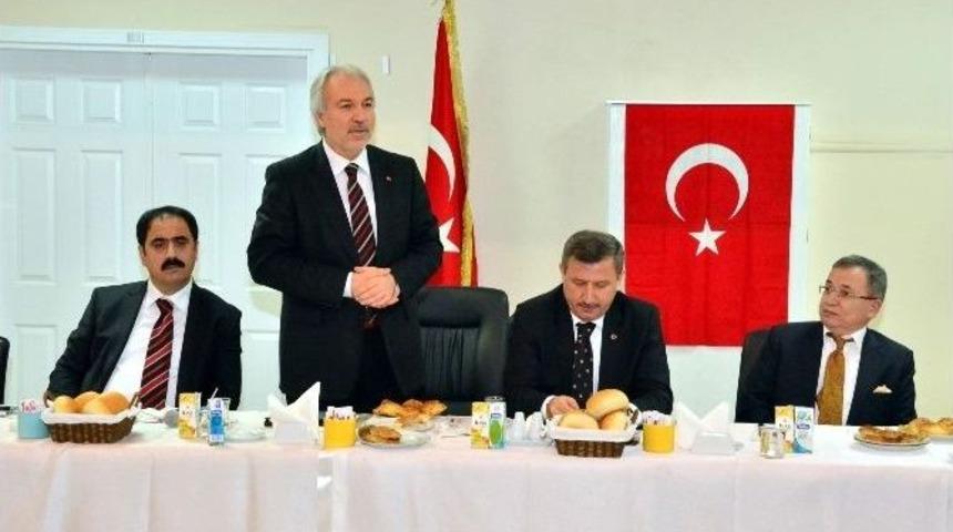 Başkan M&uuml;teşebbislerle Buluştu