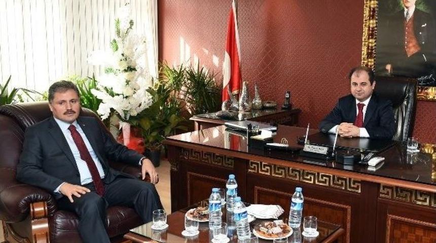 Baro Başkanı Han&rsquo;dan Başkan &Ccedil;akır&rsquo;a Ziyaret