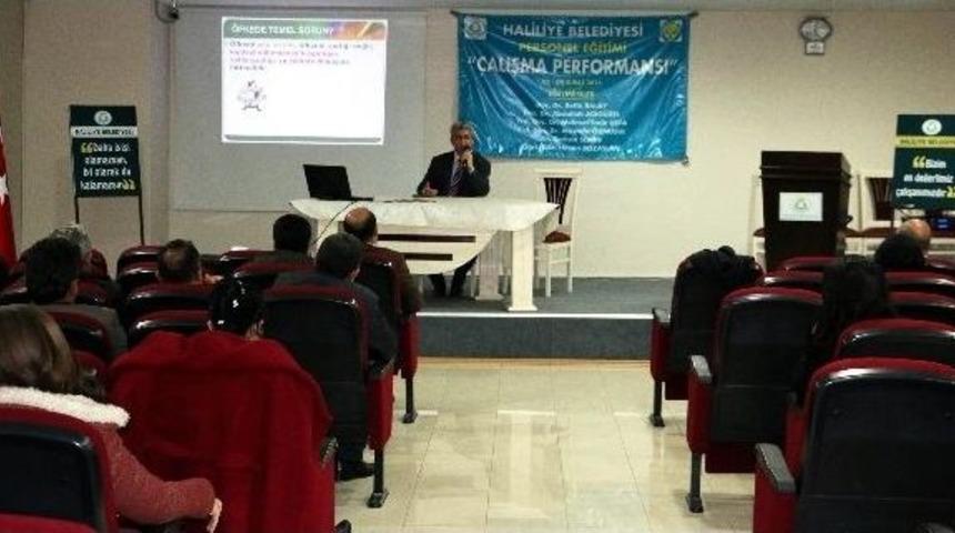 Belediye Personeline &lsquo;&ouml;fke Kontrol&uuml;&rsquo; Eğitimi