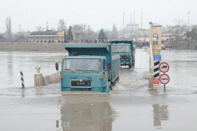 Edirne’De Taşkının Üçüncü Günü; Nehirlerde Debi Düşüyor  / Ek Fotoğraflar