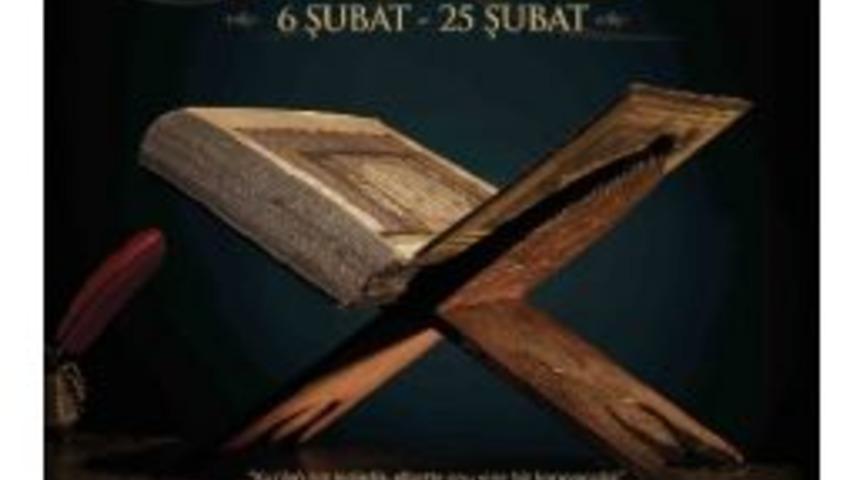 Mushaf-ı Şerif &ldquo;mukaddes Miras&rdquo; Sergisi, Eskişehirlilerle Buluşuyor