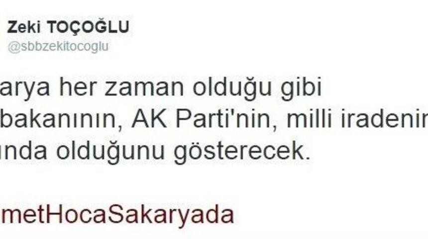 Başkan Toçoğlu: “medeniyet Yolcuğunda Daima Birlik Ve Beraberliğe İnandık”