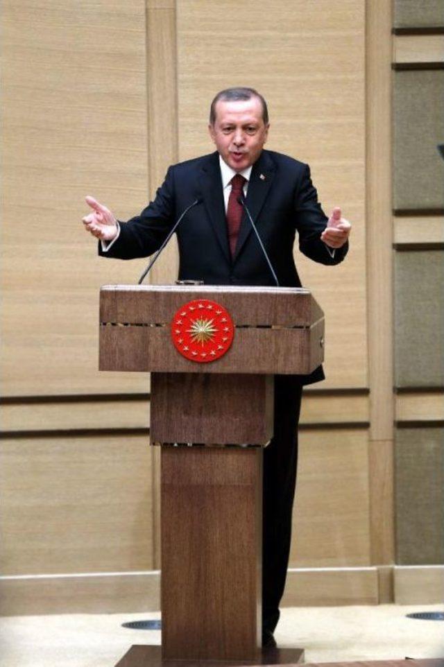 Cumhurbaşkanı Erdoğan: Biz Bu Ülkede Bir Daha Milli Şef Özentileri Çıkmasın Diye Başkanlık Sistemi Diyoruz