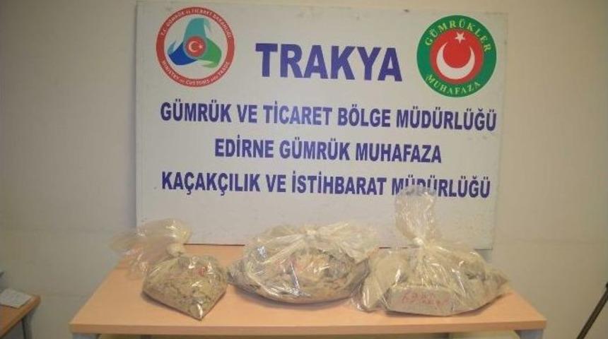 Kapıkule&rsquo;de 19 Kilo Eroin Ele Ge&ccedil;irildi