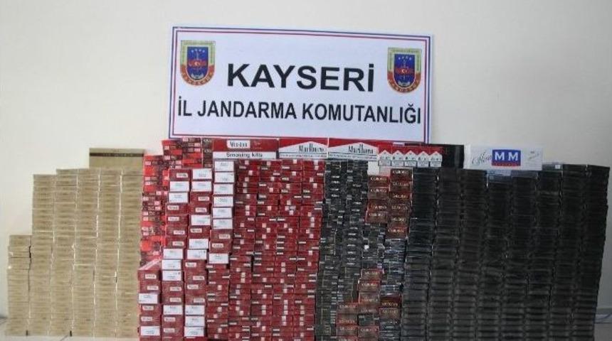 İl Jandarma Komutanlığı Ka&ccedil;ak Sigaraya Ge&ccedil;it Vermedi