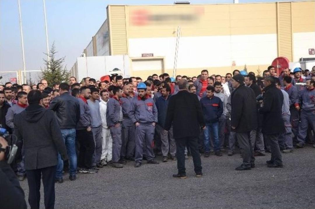 İş&ccedil;ilerden Zam Eylemi