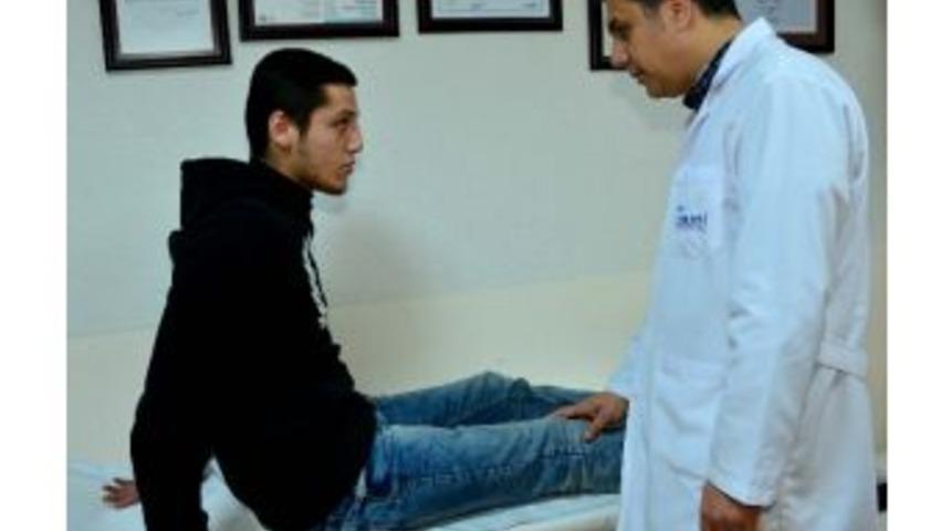 Batmanlı Futbolcuya Kendi Kanı Şifa Oldu