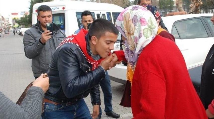 Didim&rsquo;de 95/1 Tertip Askerler Kışlaya Uğurlandı