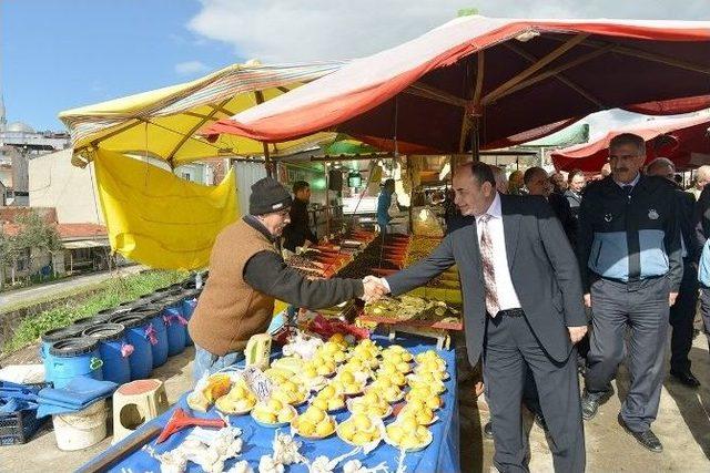 Başkan Aslan, Pazarcı Esnafının Sıkıntılarını Dinledi