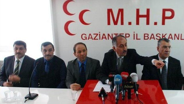 Mustafa Erzin Mhp Gaziantep İl Başkanlığına Aday