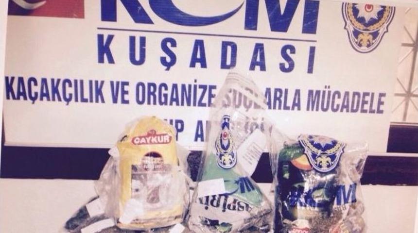 Kuşadası&rsquo;nda Uyuşturucu Operasyonu