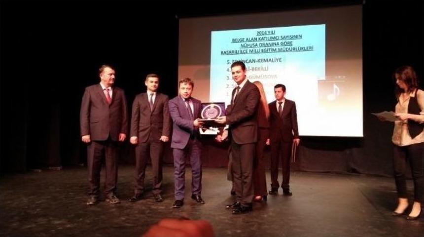 G&uuml;m&uuml;şova İl&ccedil;e Milli Eğitim M&uuml;d&uuml;rl&uuml;ğ&uuml; T&uuml;rkiye 3. Oldu