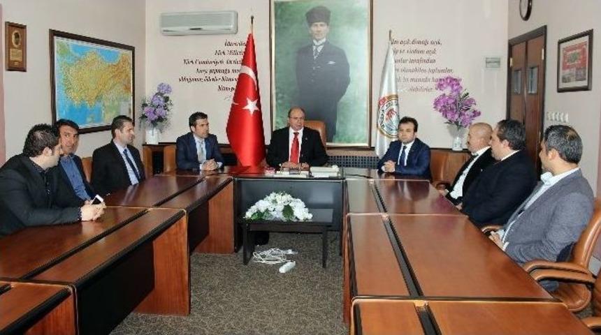 M&uuml;siad Y&ouml;netiminden Vali &Ccedil;i&ccedil;ek&rsquo;e Ziyaret