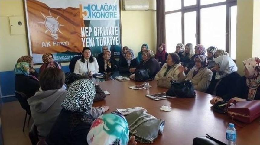 Ak Parti Kadın Kolları Başkanı Julide İskenderoğlu Veda Etti
