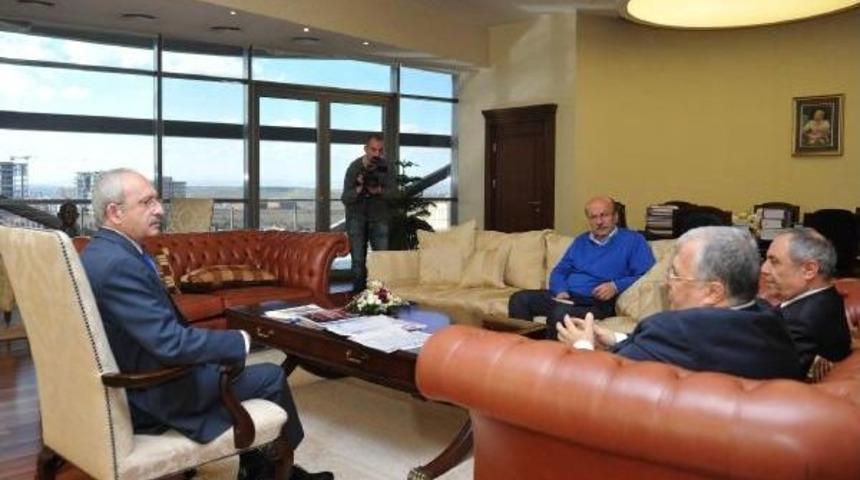 Kılı&ccedil;daroğlu Dsp Genel Başkanı Masum T&uuml;rker Ile G&ouml;r&uuml;şt&uuml;