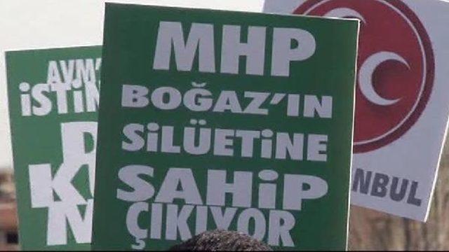 Mhp'lilerden 'fidan Dikme' Eylemi