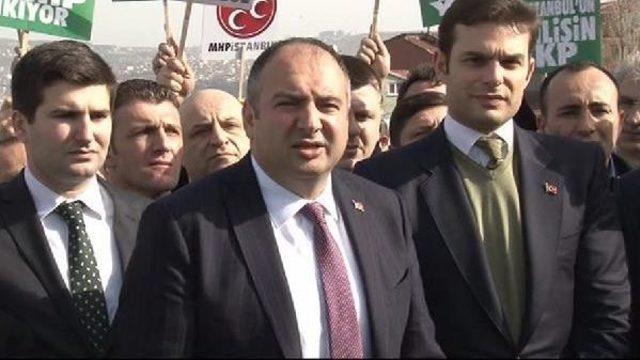 Mhp'lilerden 'fidan Dikme' Eylemi