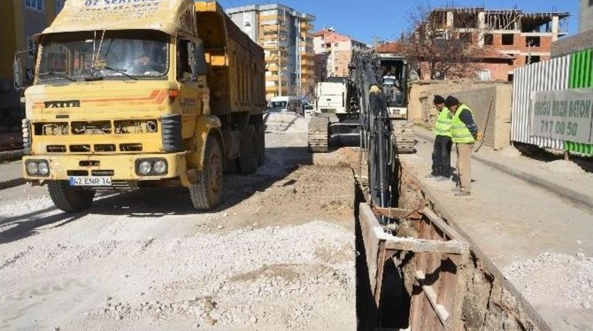 Ereğli’de Alt Yapı Ve Çevre Düzenleme Çalışmaları Sürüyor