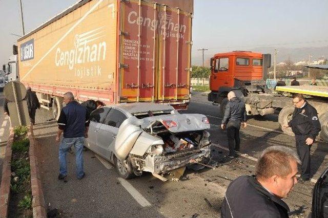 Nazilli’de Trafik Kazası; 6 Yaralı