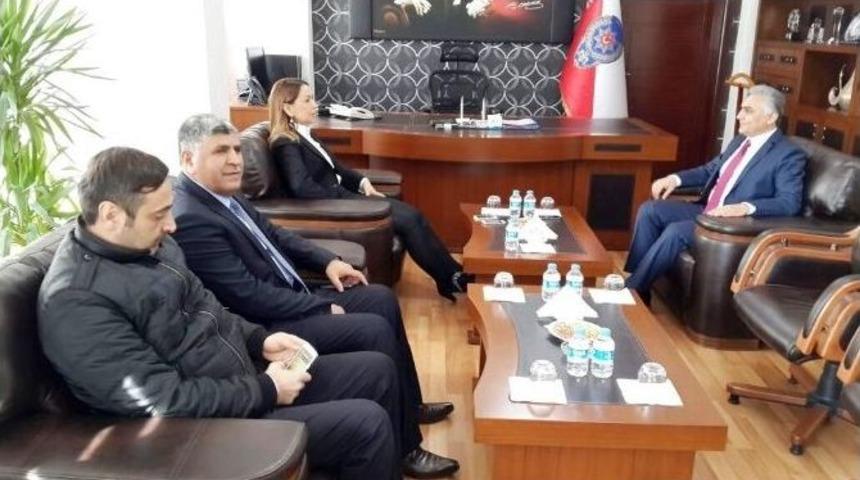&Ccedil;alık, Malatya Emniyet M&uuml;d&uuml;r&uuml;n&uuml; Ziyaret Etti