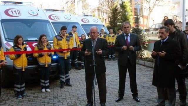 Tunceli'ye Görderilen 4 Ambulans Törenle Hizmete Girdi