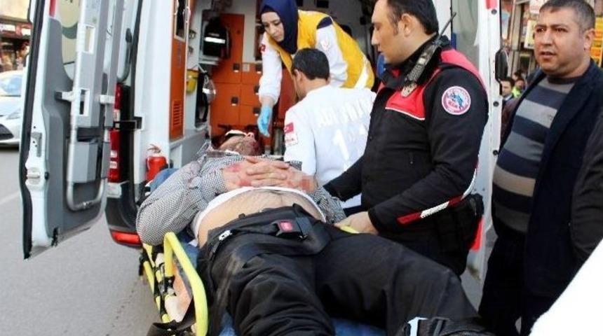 Adıyaman&rsquo;da Alkoll&uuml; Şahıs Kendini Bı&ccedil;akladı