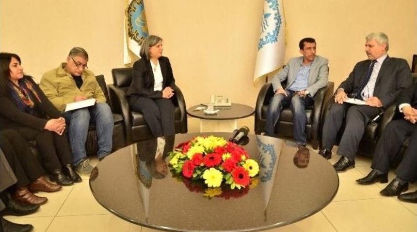 Irak G&ouml;&ccedil;men Bakanlığı&rsquo;ndan Kışanak&rsquo;a Ziyaret