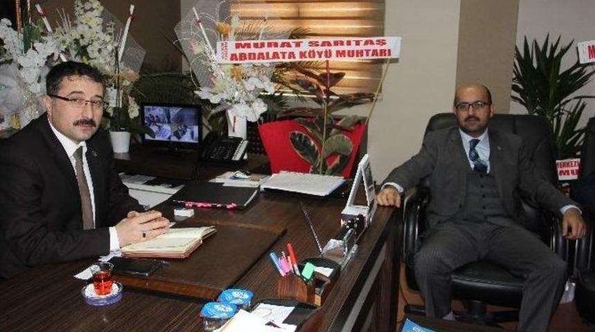 Ak Parti Mamak İl&ccedil;e Başkanı&rsquo;ndan Bekiroğlu&rsquo;na Ziyaret