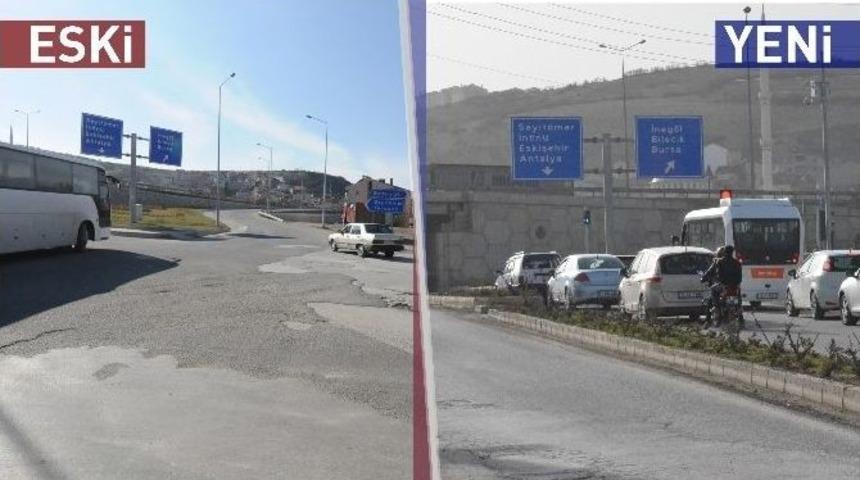 Saraycık Kavşağı&rsquo;nda Başlatılan Trafik Sinyalizasyon &Ccedil;alışmaları Tamamlandı