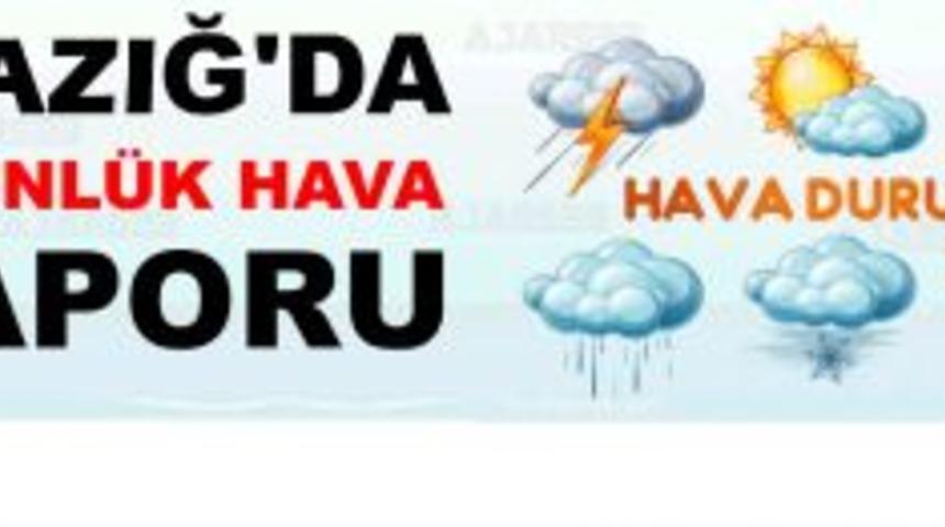 Elazığ&rsquo;da 5 g&uuml;nl&uuml;k hava durumu