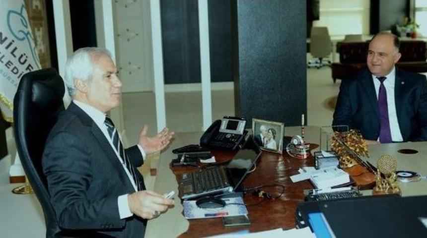 Geyikli Belediye Başkanı Yılmaz&rsquo;dan Bozbey&rsquo;e Ziyaret