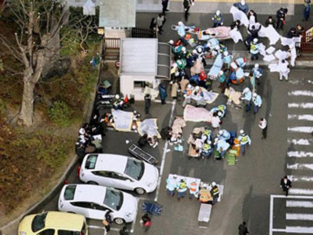 Japonya da Çernobil e 1 kademe kaldı 13