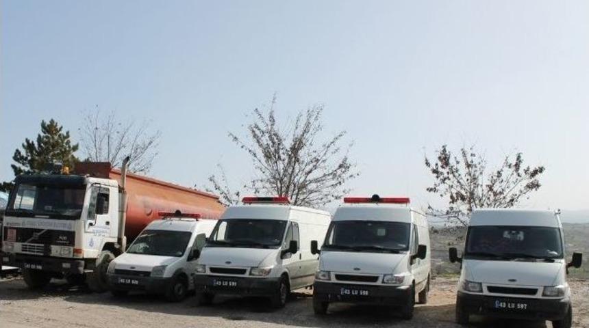 Eskigediz Belediyesi Ara&ccedil; Parkurunu Genişletti