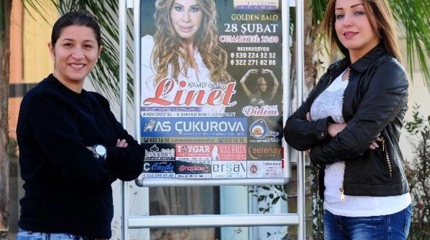 &Uuml;nl&uuml; Sanat&ccedil;ı Linet Adana&rsquo;ya Geliyor