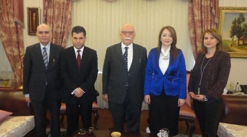 T&uuml;rkiye Patronlar D&uuml;nyası&rsquo;nın Genel Başkanı Milli Eğitim Bakanı Nabi Avcıyı Ziyaret Etti