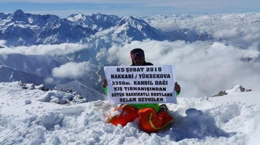 Kandil Dağı&rsquo;na Kış Tırmanışı