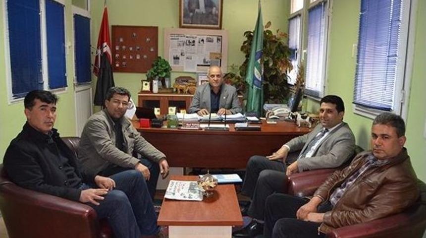 Sarısu&rsquo;dan Nuri Topal&rsquo;a Ziyaret