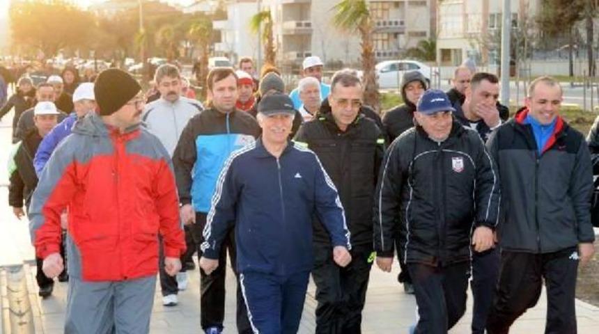 Samsun'da Sağlıklı Yaşam Y&uuml;r&uuml;y&uuml;ş&uuml;