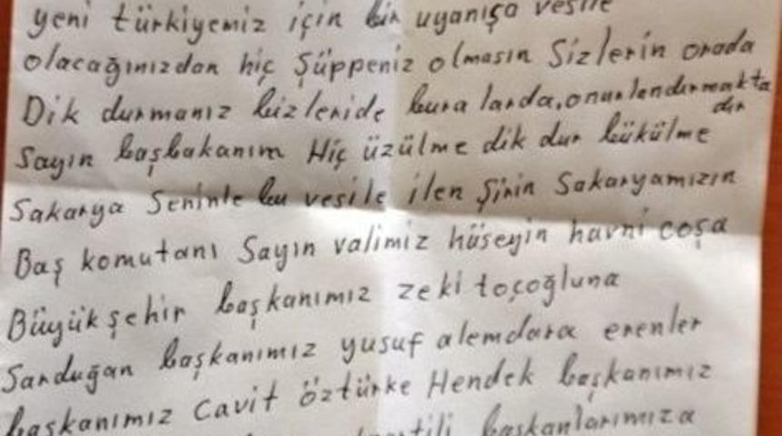 78 Yaşındaki Adem Amca Bu Sefer Başbakan Davutoğlu&rsquo;na Mektup Yazdı