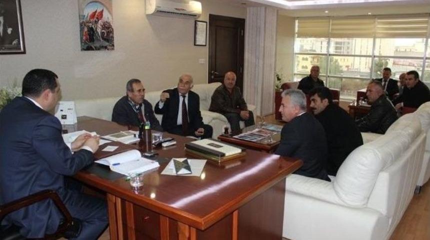 İmecikliler, Ak Parti İl Başkanı S&uuml;mer&rsquo;i Ziyaret Etti